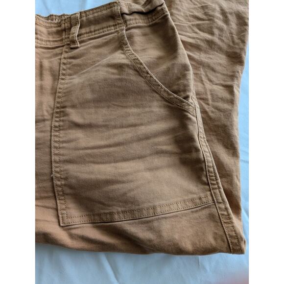 KNOX ROSE Rust Colored Straight Leg Pant Large Front Pocket‎ Sz L - Picture 2 of 5